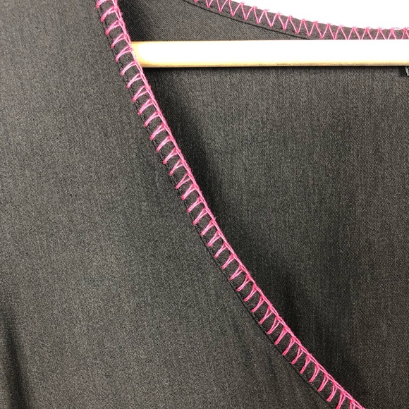 Love Stitch Boho Black Dress with Embroidery Sz M - Picture 3 of 8